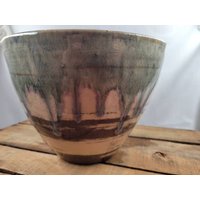 Große Marmorierte Töpferschale von GinandCiderPottery