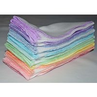 Papierloses Handtuch-Set Mit 10 Stück Aus Weißem Baumwoll-Birdseye-Stoff Ihrer Wahl Der Kantenfarbe Handgefertigt in Den Usa Papierloses Handtuch-Set Mit 10 Stück Aus Weißem Baumwoll-Birdseye-Stoff Ihrer Wahl Der Kantenfarbe Handgefertigt in Den Usa von GinasSoftClothShop