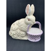 Vintage Osterhasen-Pflanzer Aus Keramik Frühlings-Dekor Vintage Osterhasen-Pflanzer Aus Keramik Frühlings-Dekor von GinasVintageDelights