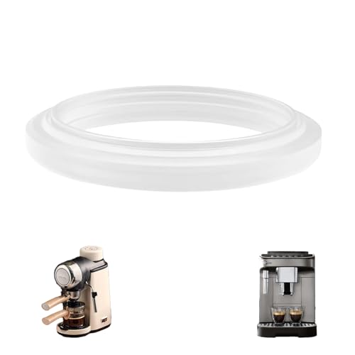 Ginddy Silikondichtung ID Ø47mm Kompatibel EC680/EC685/EC850/EC860 | Hitzebeständige Brühkopfdichtung für Siebträger-Ersatzteile | Lebensmittelechtes Silikon Dichtungsringe Set von Ginddy