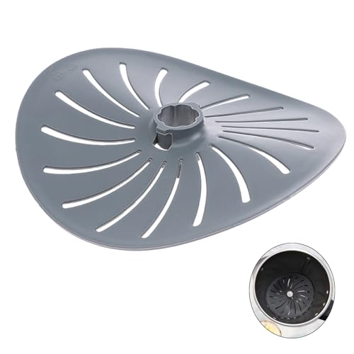 Messerabdeckung,Klingenschutz Protector Kompatibel zu TM6 TM5 TM31 Klingenabdeckung Abdeckung Messer Küchenmaschine Drehhilfe zum Küchenmaschine Einsatz Drehhilfe BPA-frei(Grau) von Ginddy