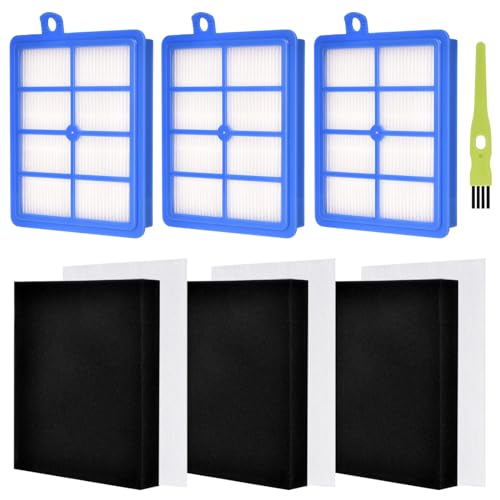 Filter für AEG AUSK11 LX7 LX8 Allergy Plus Performance Staubsauger, Ersatzfilter Zubehör für AEG AFS1W AEF12 EF129 Turbo Cyclonic LX7-2-ÖKOX LX7-2-CR-A LX7-2-FFP LX8-2-ÖKO von Ginesker