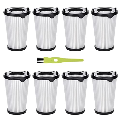 Filter für AEG CX7-2 & QX8 AEF150 Ergorapido Akkustaubsauger Zubehör CX7 Flexibility Animal Ersatzfilter für AEG CX7-2-45an CX7-2-i360 CX7-2-s360, 8 Stück von Ginesker