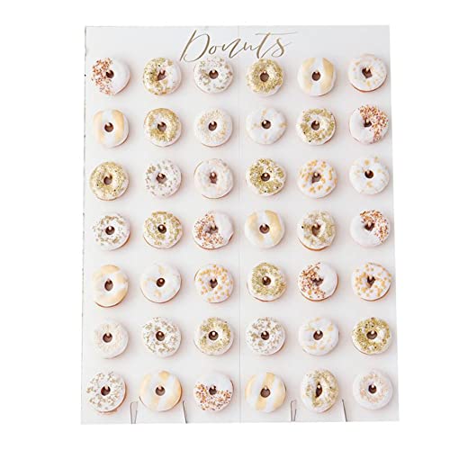 Ginger Ray Gold Script Große Wand-Donut-Dekoration für Partys und Hochzeiten 84 x 64 cm von Ginger Ray