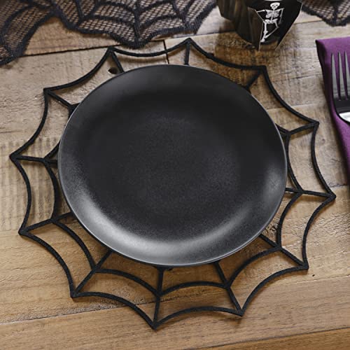 Ginger Ray Spinnennetz-Tischset aus Filz, Halloween-Party, 30 cm (H) x 30 cm (B) von Ginger Ray