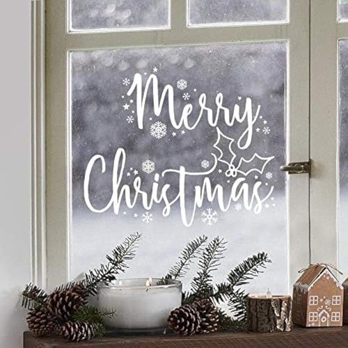 Ginger Ray Wiederverwendbarer Fenster-Aufkleber "Merry Christmas" von Ginger Ray