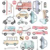 Cars & Trucks Abziehbild-Set von GingerMonkeyPL
