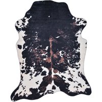 Gino Falcone Fellteppich "Emilia", fellförmig, 3 mm Höhe, Kunstfell, bedruckt, Kuhfell-Optik, ideal im Wohnzimmer & Schlafzimmer Gino Falcone Fellteppich "Emilia", fellförmig, 3 mm Höhe, Kunstfell, bedruckt, Kuhfell-Optik, ideal im Wohnzimmer & Schlafzimmer von Gino Falcone