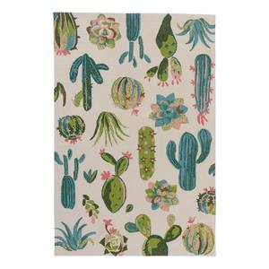 home24 In-/Outdoorteppich Prick Weiß Flachgewebe 120 x 180cm von home24