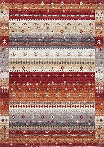 Klassischer Orient Teppich | Gabbeh Style | wie handgeknüpft | super weich und angenehm | 70 x 140 cm; Farbe: Rust | Gino Falcone - FASA Klassischer Orient Teppich | Gabbeh Style | wie handgeknüpft | super weich und angenehm | 70 x 140 cm; Farbe: Rust | Gino Falcone - FASA von Gino Falcone