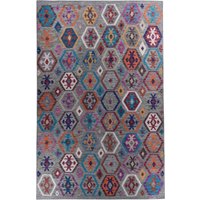 Gino Falcone Teppich "Cecilia 27594" rechteckig 3 mm Höhe Flachgewebe, bedruckt, ideal im Wohnzimmer & Schlafzimmer von Gino Falcone