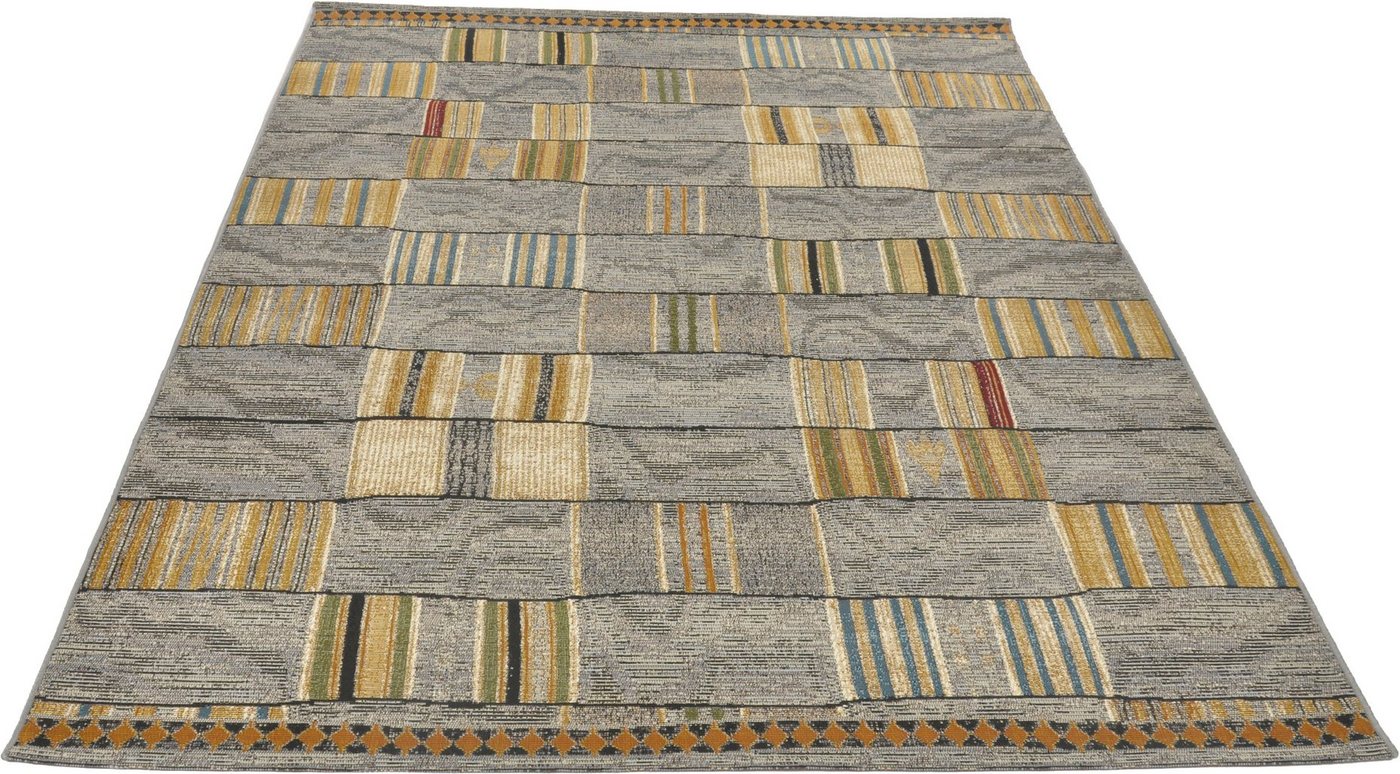 Teppich Outdoor-Africa 40, Gino Falcone, rechteckig, Höhe: 5 mm, Flachgewebe, In- und Outdoor geeignet, Wohnzimmer von Gino Falcone