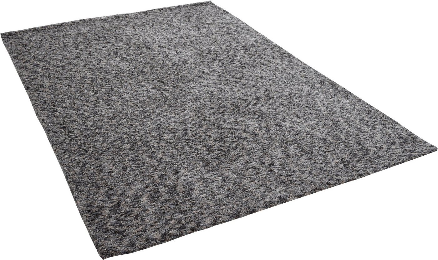 Teppich Roberto Uni, Gino Falcone, rechteckig, Höhe: 20 mm, meliert, besonders weich durch Microfaser von Gino Falcone