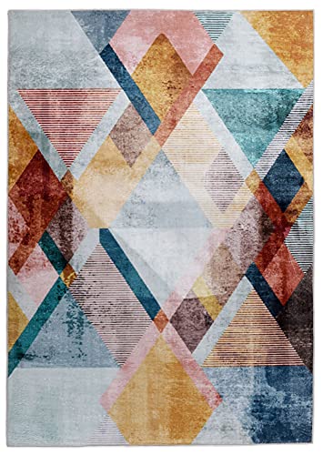 Teppich aus 100% Polyester; maschinell bedruckt | Größe: 140 x 200 cm; Farbe: Bunt | Gino Falcone - Rachele Teppich aus 100% Polyester; maschinell bedruckt | Größe: 140 x 200 cm; Farbe: Bunt | Gino Falcone - Rachele von Gino Falcone