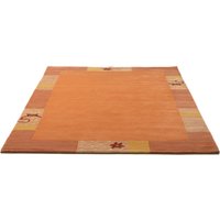 THEKO Wollteppich "Royal Ganges", rechteckig, 13 mm Höhe, reine Wolle, mit Bordüre, ideal im Wohnzimmer & Schlafzimmer von Theko
