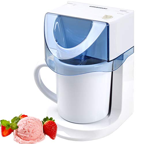 Gino Gelati GG-25W 3 in 1 Eismaschine - Frozen Yogurt Maschine - Milchshakemaschine von Gino Gelati