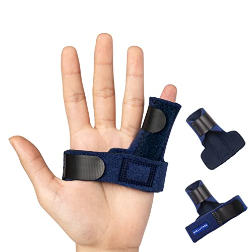 Fingerschienen,Fingerschutz,Verstellbare Fingerstütze Schnapp mit Befestigungsband,für Hände Bending,Stiffness,Linderung von Finger Locking,Tendon Release,Schmerzlinderung von Stenosing Tenosynovitis von Ginsso