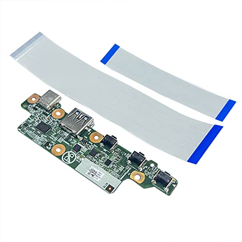 GinTai Laptop USB Power Board Daughter IO Board mit Kabel Ersatz für Lenovo Chromebook 11 300e Gen 2 / 500e 81MC 81MB 82CE 5C50T70714 5C50Z20261 5C50Y97712 5C51E. 26101 5C51E26100 5C51C73720 von Gintai