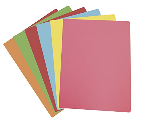 Ordnungsmappen Kartenstapel Gio Folio Pastellfarben sortiert 180 gr/m2-Paket 50 Stück von Elba