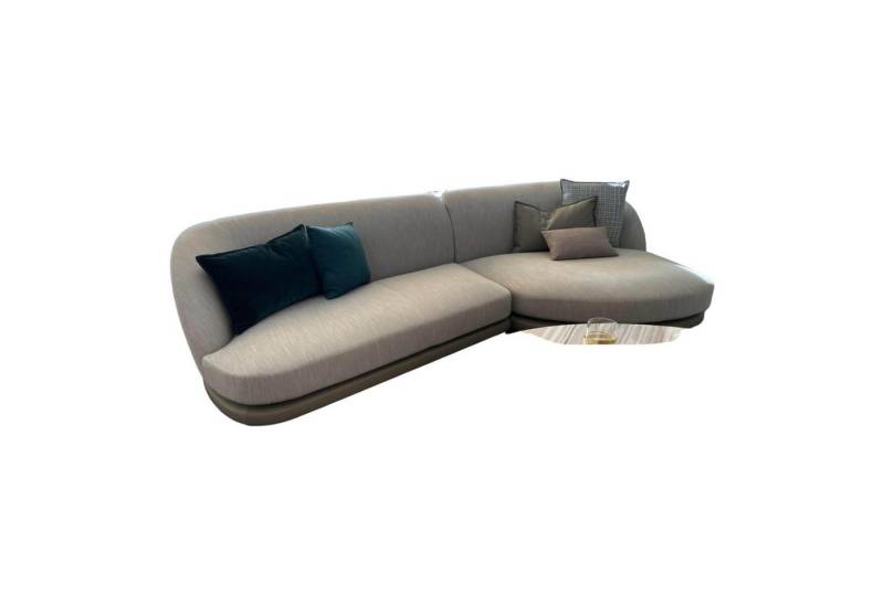 Giorgetti Ecksofa Wohnlandschaft Ecksofa Vesper Stoff Penny Kat. D 6718 Acier Grau von Giorgetti