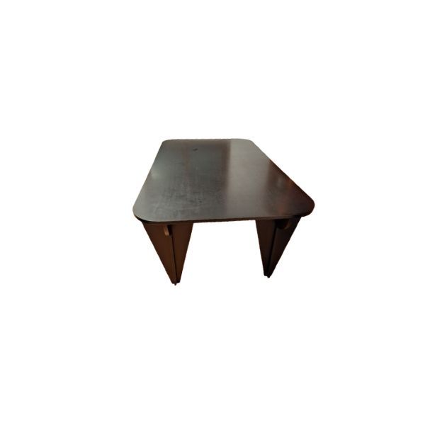 Matrix Esstisch aus schwarz lackiertem Holz (70er/80er Jahre), Giorgetti von Giorgetti