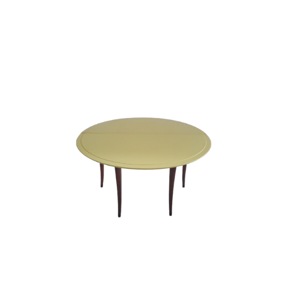 Runder klappbarer Tisch grün, Giorgetti Runder klappbarer Tisch grün, Giorgetti von Giorgetti