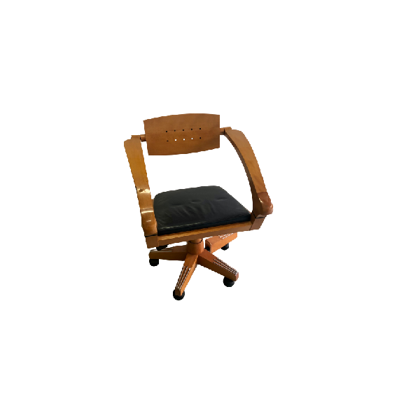 Spring Stuhl aus Buche und Ebenholz von Massimo Scolari, Giorgetti von Giorgetti