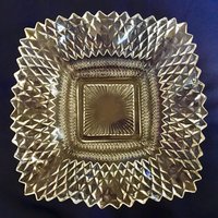 Vintage Klare Glasschale Mit Rüschenrand Vintage Klare Glasschale Mit Rüschenrand von GiosGems