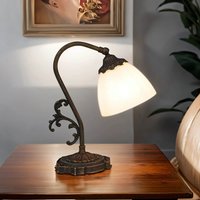 Nachttischlampe Weiß Messing von Ghidini Giovanni Battista
