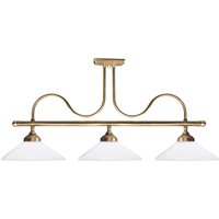 Premium Deckenlampe Jugendstil aus Echt-Messing von Giovanni Battista