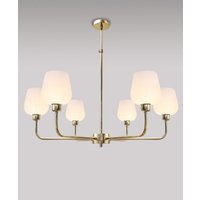 Premium Deckenleuchte TALIS Messing Glas verstellbar von Ghidini Giovanni Battista