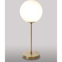 Wohnzimmer Tischlampe Bronze hell Vintage Echt-Messing von Ghidini Giovanni Battista