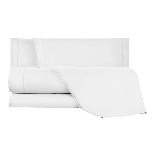 Giovanni Dolcinotti Toronto Bettwäsche-Set für Einzelbett, 100% Reine Baumwolle, weiß, 100% hypoallergen und antibakteriell von Giovanni Dolcinotti