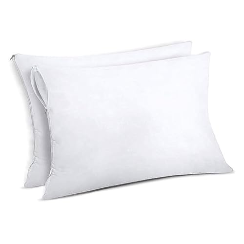 Set mit 2 Kissenbezügen mit Reißverschluss, 100 % Baumwolle, 50 x 80 cm, Set mit 2 Kissenbezügen für Bett oder Sofa mit Reißverschluss, milbendicht und atmungsaktiv, hergestellt in Italien Set mit 2 Kissenbezügen mit Reißverschluss, 100 % Baumwolle, 50 x 80 cm, Set mit 2 Kissenbezügen für Bett oder Sofa mit Reißverschluss, milbendicht und atmungsaktiv, hergestellt in Italien von Giovanni Dolcinotti