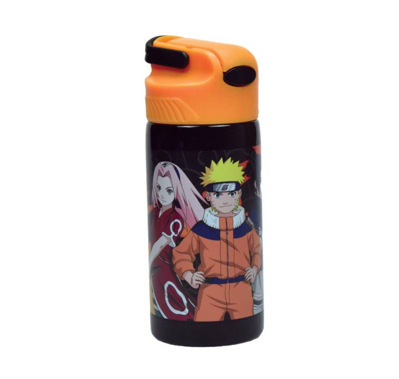 Giovas Trinkflasche Naruto Fire Aluminiumflasche mit Haken 500 ml von Giovas