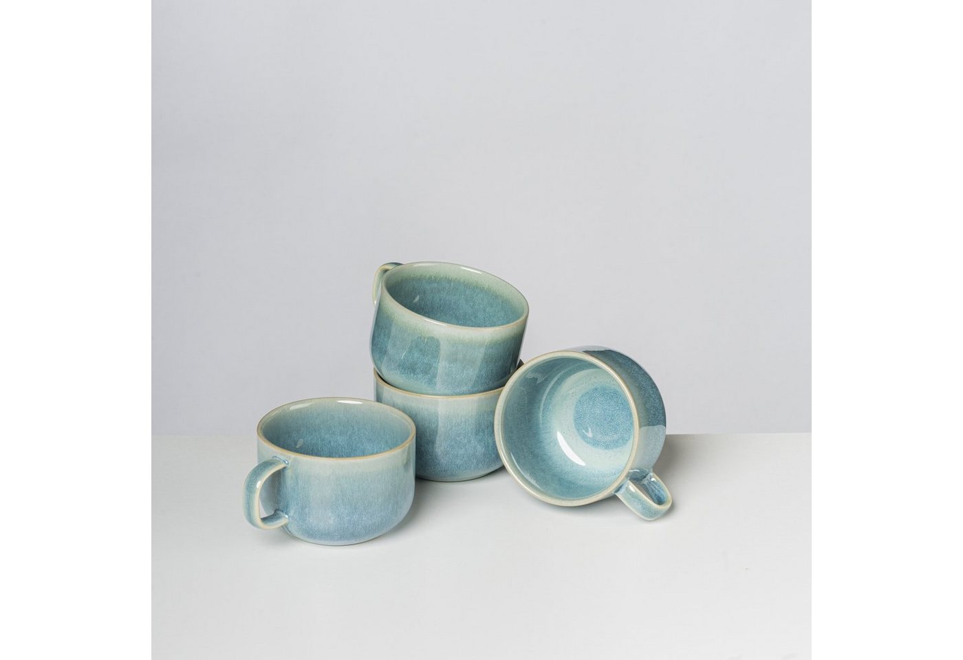 Gipfelstück Tasse Tiefer See, Steinzeug Gipfelstück Tasse Tiefer See, Steinzeug von Gipfelstück