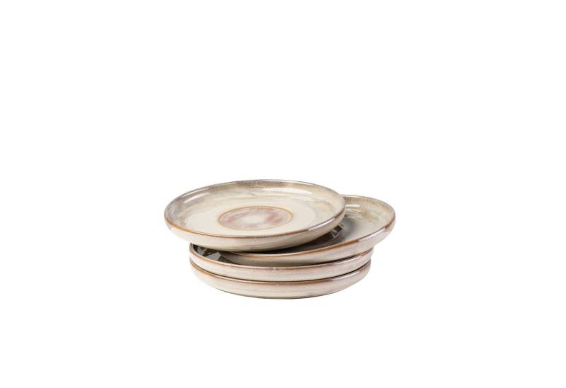 Gipfelstück Teller-Set Nebelwald (4-tlg), 4 Personen, Steinzeug von Gipfelstück