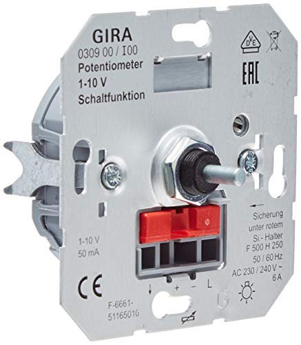 Gira 030900 Potentiometer 1 Schaltfunktion 10 V Einsatz von GIRA