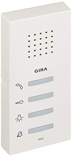 Gira 125027 Wohnungsstation AP System 55 reinweiß seidenmatt von GIRA