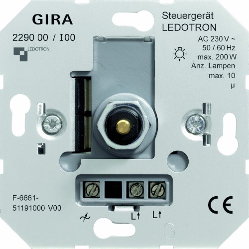 Gira 229000 Steuergerät Ledotron Einsatz von GIRA
