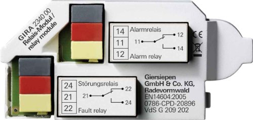 Gira 234000 Relaismodul Rauchwarnmelder Dual VdS Rauchmelder von GIRA