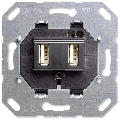 Gira 235900 USB Spannungsversversorgung 2-fach Einsatz von GIRA