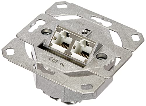 Gira 245200 Netzwerkdose 2-fach Cat.6A IEEE 802.3an Unterputz Einsatz Gira 245200 Netzwerkdose 2-fach Cat.6A IEEE 802.3an Unterputz Einsatz von GIRA