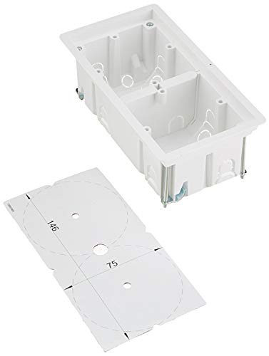 Gira Gerätedose 289700 2f flach E22,Weiß Gira Gerätedose 289700 2f flach E22,Weiß von GIRA