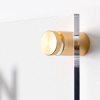 Gold, Silber, Schwarz Oder Weiß Abstandshalterungen | 4 Stück Set Mit Schrauben & Dübeln Hochwertige Massive Hardware Für Wand Montage Gold, Silber, Schwarz Oder Weiß Abstandshalterungen | 4 Stück Set Mit Schrauben & Dübeln Hochwertige Massive Hardware Für Wand Montage von GirlFridayOffice