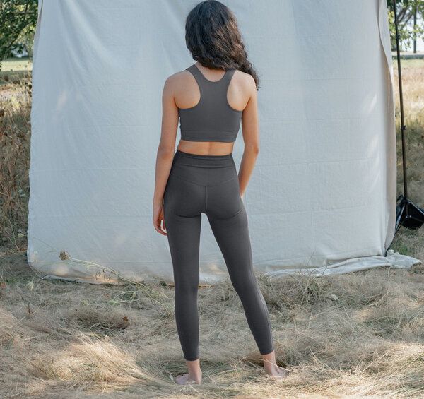 Girlfriend Collective Leggings - Compressive High-Rise Legging - aus recyceltem Polyester von Girlfriend Collective