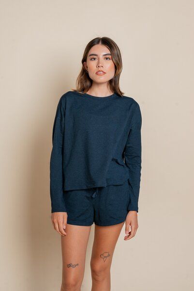 Girlfriend Collective Yoga - Long Sleeve Tee - Reset von Girlfriend Collective