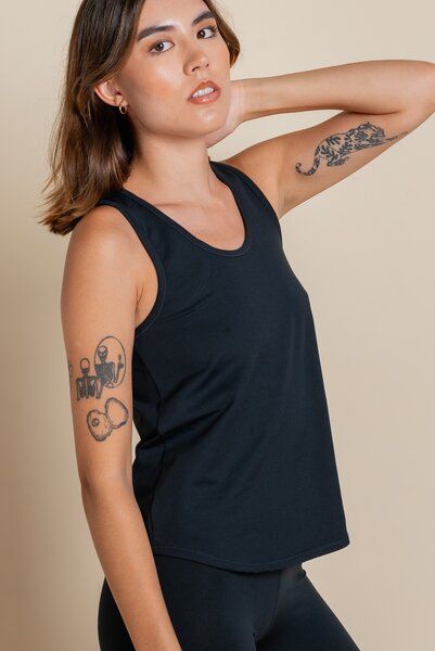 Girlfriend Collective Yoga Tank Top - Reset Relaxed Tank von Girlfriend Collective
