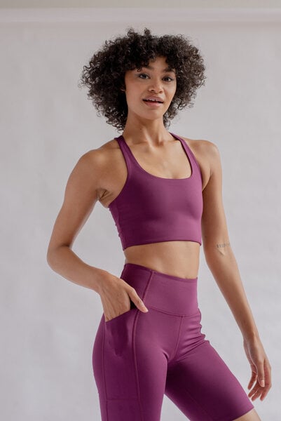 Girlfriend Collective Yoga Top - Paloma Bra Classic - aus recyceltem Polyester von Girlfriend Collective