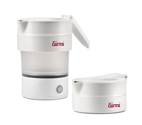 Girmi BL03 Faltbarer Wasserkocher aus Silikon, 0,6 Liter, 600 Watt, abnehmbares Kabel von Girmi